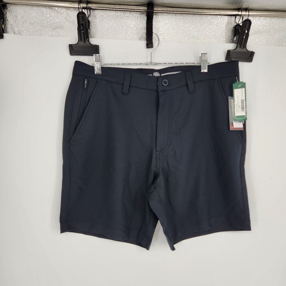 Flag & Anthem Men's Size 34 Navy Blue 8" Inseam Range Performance Shorts NWT